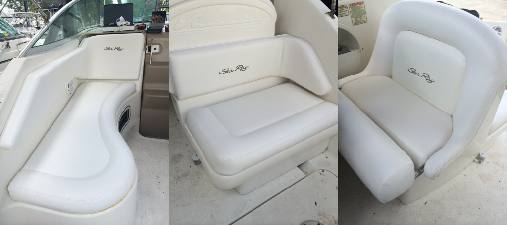Marine Upholstery Premium South Florida - Sea Ray Replacement Seat Covers